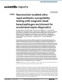 Nanomotion-enabled ultrarapid antibiotic susceptibility testing with magnetic bead-based, PDF