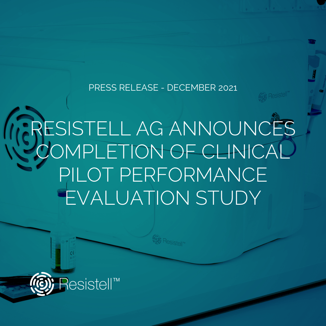 Resistell announces completion of clinical pilot performance evaluation study